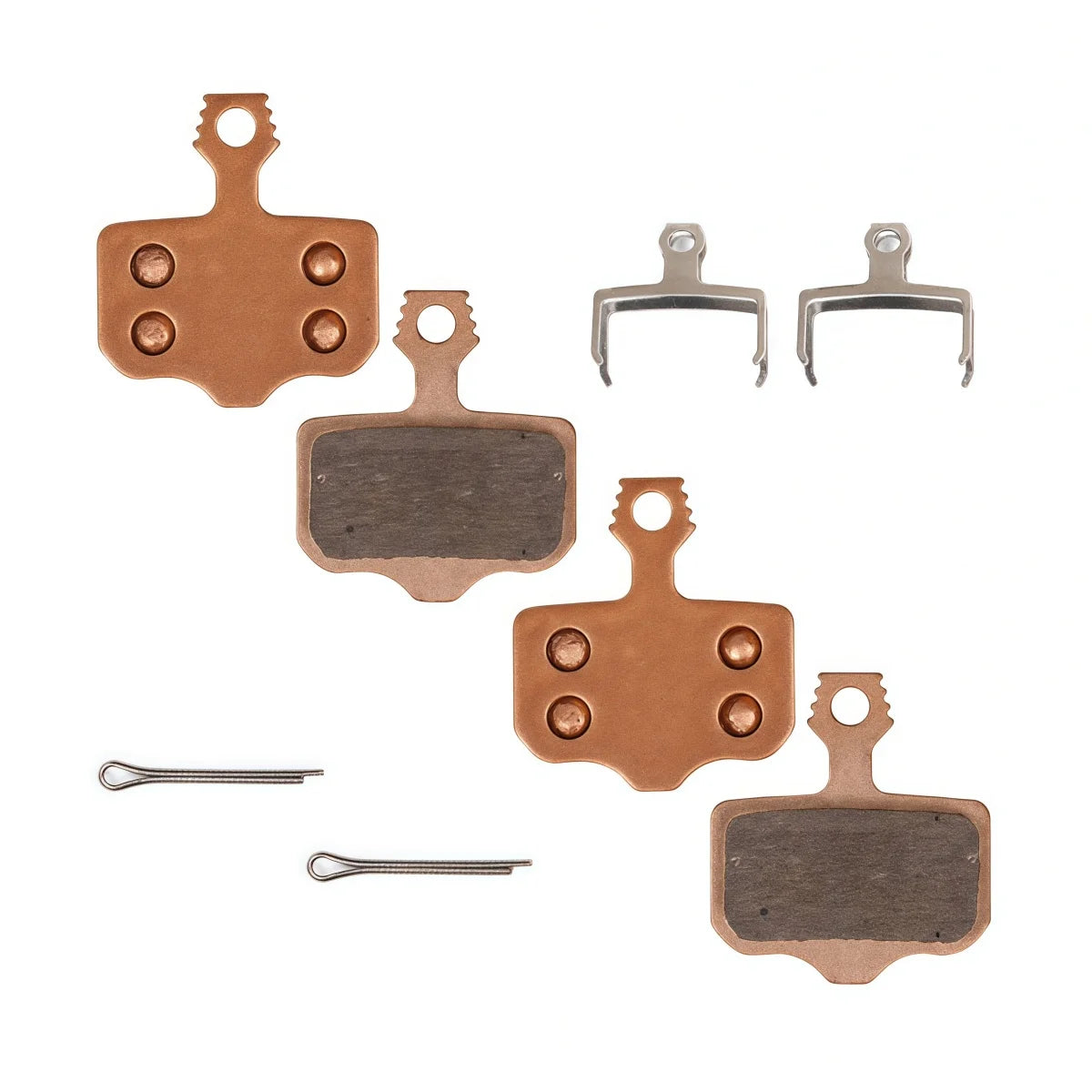 SUNTNUR Sintered/Ceramic/Resin MTB Brake Pads - 2 Pair For A