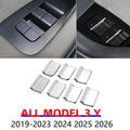 Window Lift Button Sequins Trim for Tesla Model 3 Y Juniper 