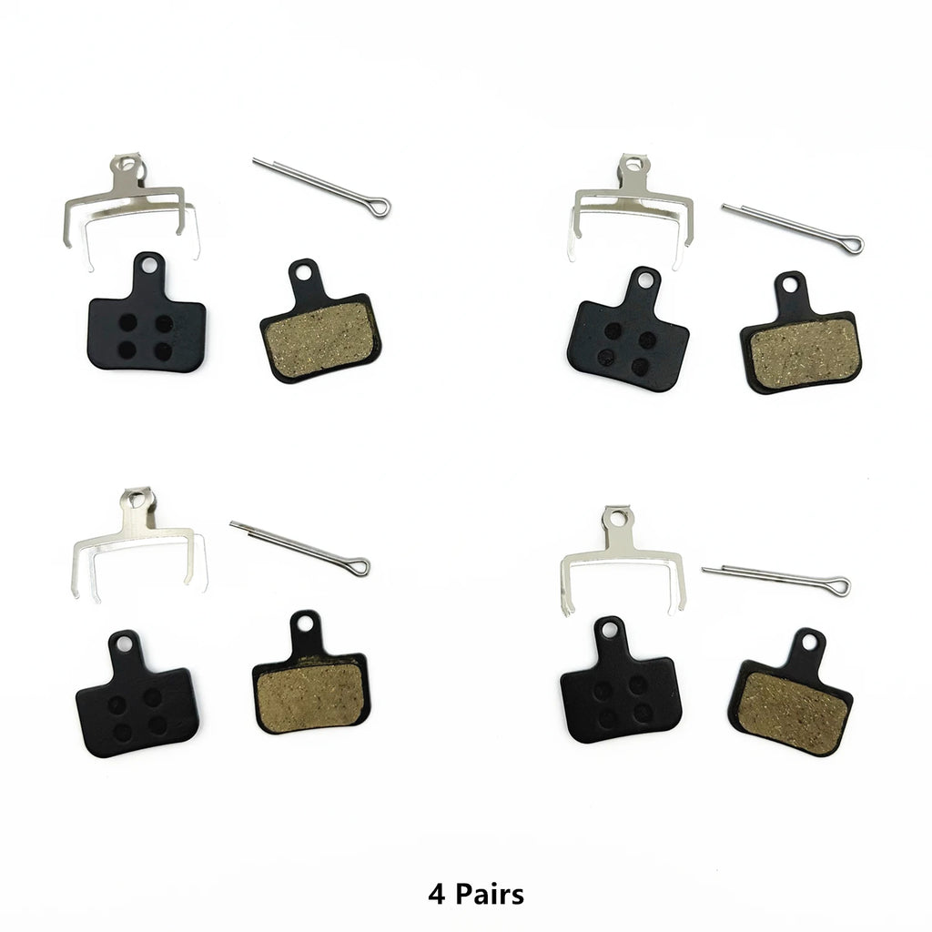 Resin Disc Brake Pads for Mountain Bike - 2/4/8/12 Pairs Compatible with Sram Level T/TL/Ultimate/TLM DB Elixir 9/7/5/3/1/CR/R