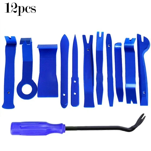 Auto Door Clip Panel Trim Removal Tools Kits Navigation Blades Disassembly Plastic Car Interior Seesaw Conversion Repairing Tool