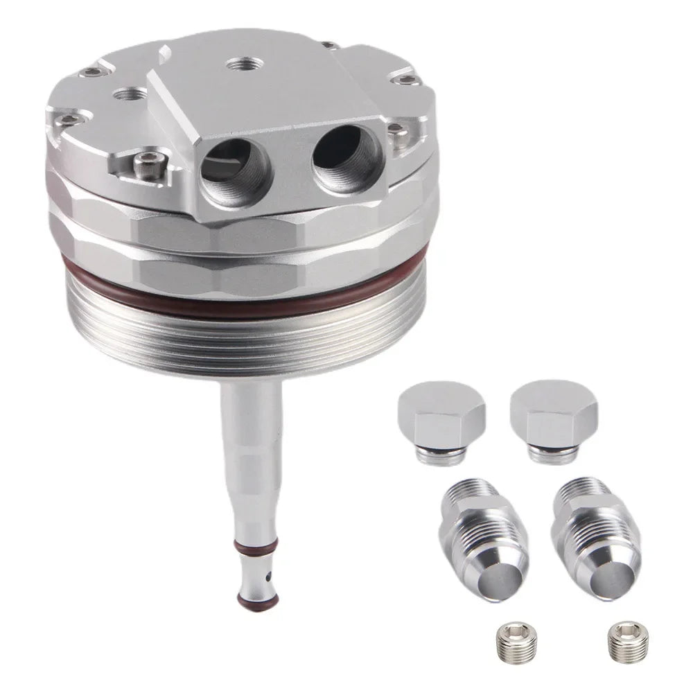 Broyear Engine Oil Cooler Adapter Oil Filter Cover Cap For BMW E46 E36 E39 E60 E61 323i 328i 325i 330i 525i 528i 530i M52 M54