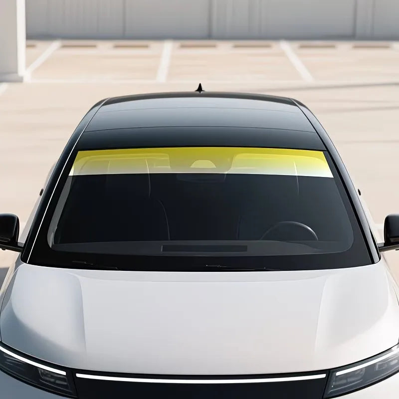 Car Sun Visor Strip Tint Film Front Windshield Shade Car Win
