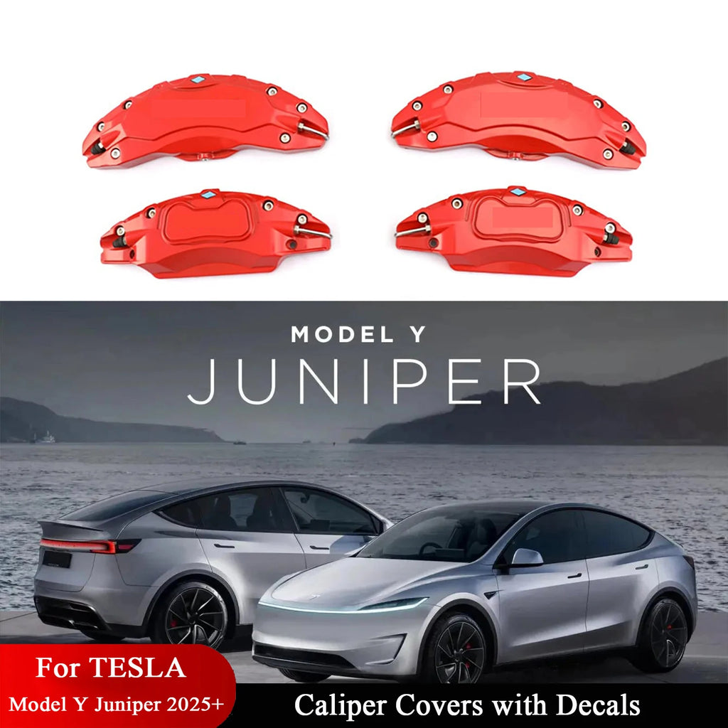 Brake Caliper Covers for Tesla Model Y Juniper 2025 2026 AWD