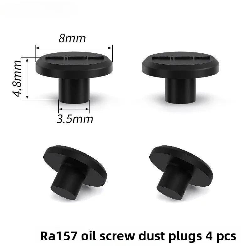Road Bike Oil Disc Brake Caliper Oil Port Dust Plug Screw Rubber Cap Rubber Plug DA Protective Cover 105 UT