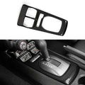 ABS Car Center Console Gear Shift Panel Carbon Fiber Interio