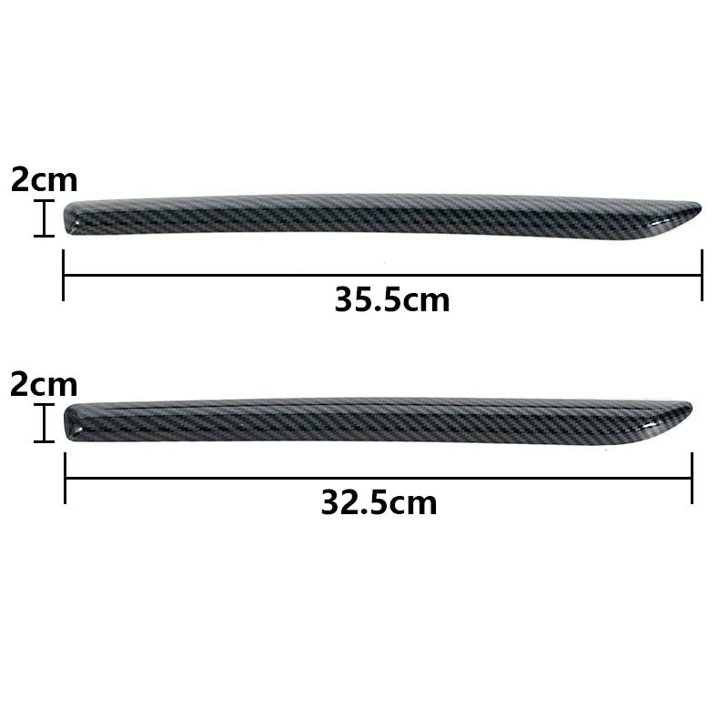 Car LHD Center Console Door Panel Carbon Fiber Trim ABS For 