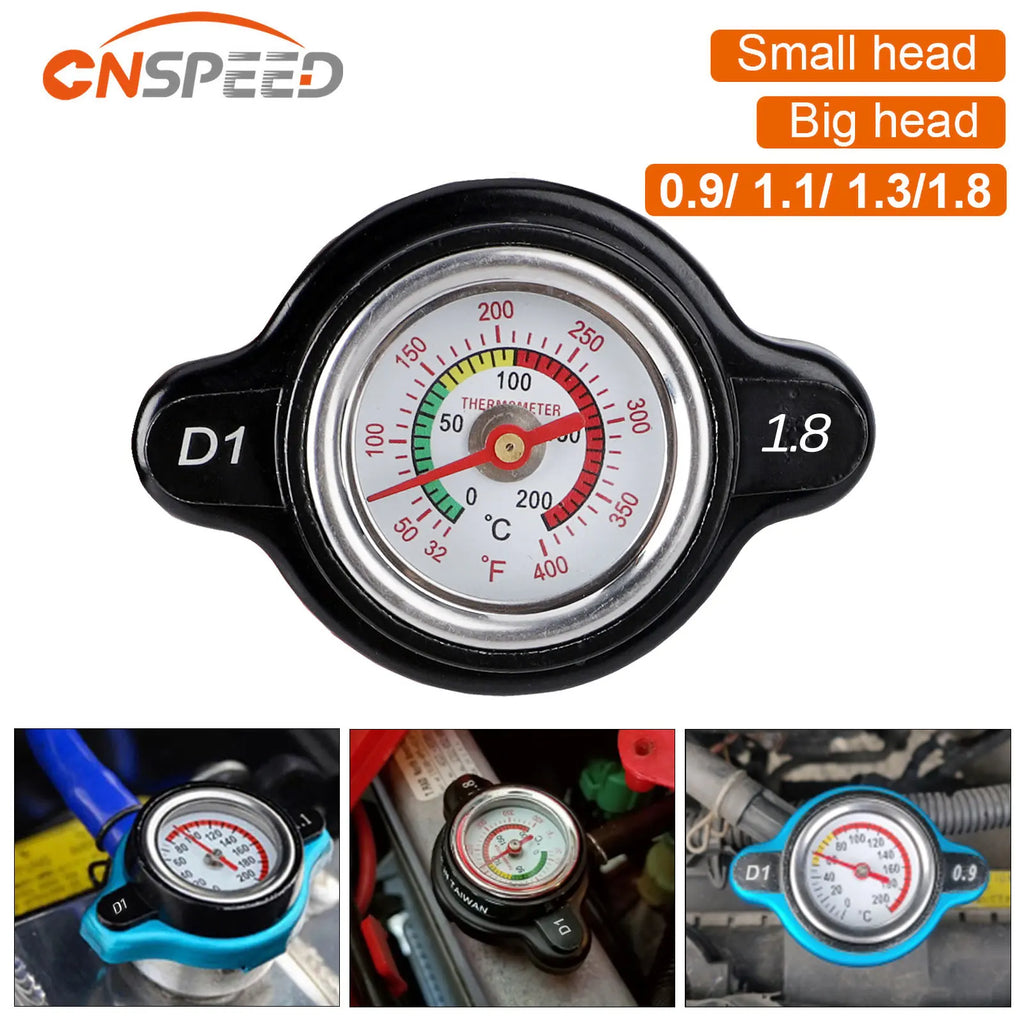 For Motorcycles Car Racing Radiator Cap Tank Cover Head Ther