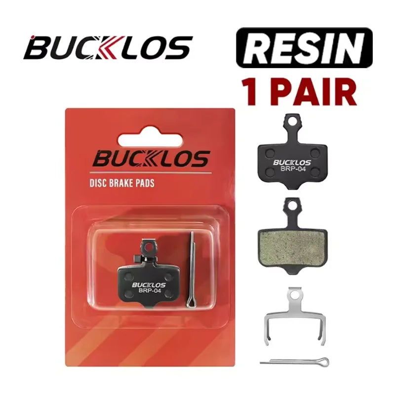 BUCKLOS Bike Disc Brake Pads for SRAM Avid MTB Road Bicycle Hydraulic Brake Pad Durable Wear-resistant Brake Pads Bike Accessory