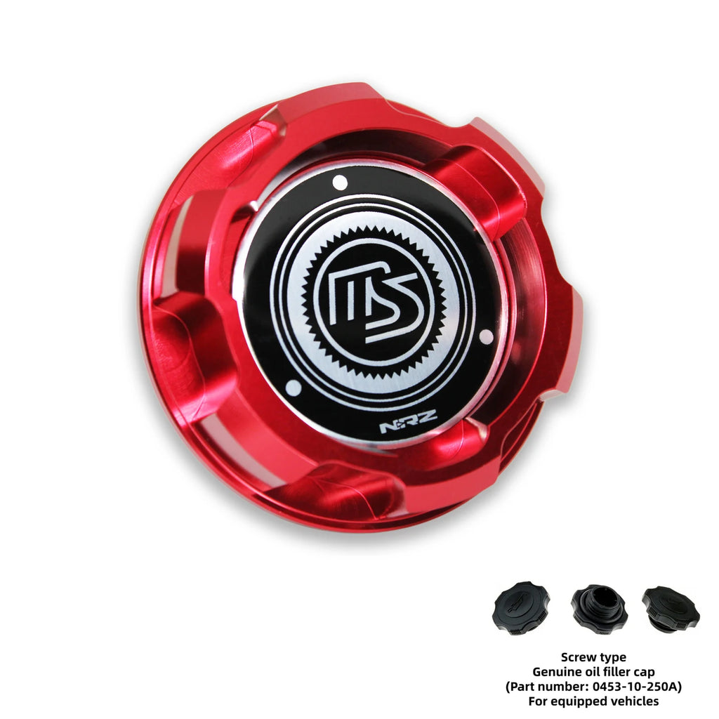 Aluminum ENGINE Oil Cap For MAZDASPEED RACING RX8 RX7 MIATA MAZDA PROTEGE Car Accessories626 323 MX3 BP 13B OIL FILLER CAP JDM