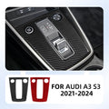 Real Soft Carbon Fiber Sticker for Audi A3 S3 8Y 2021 2022 2