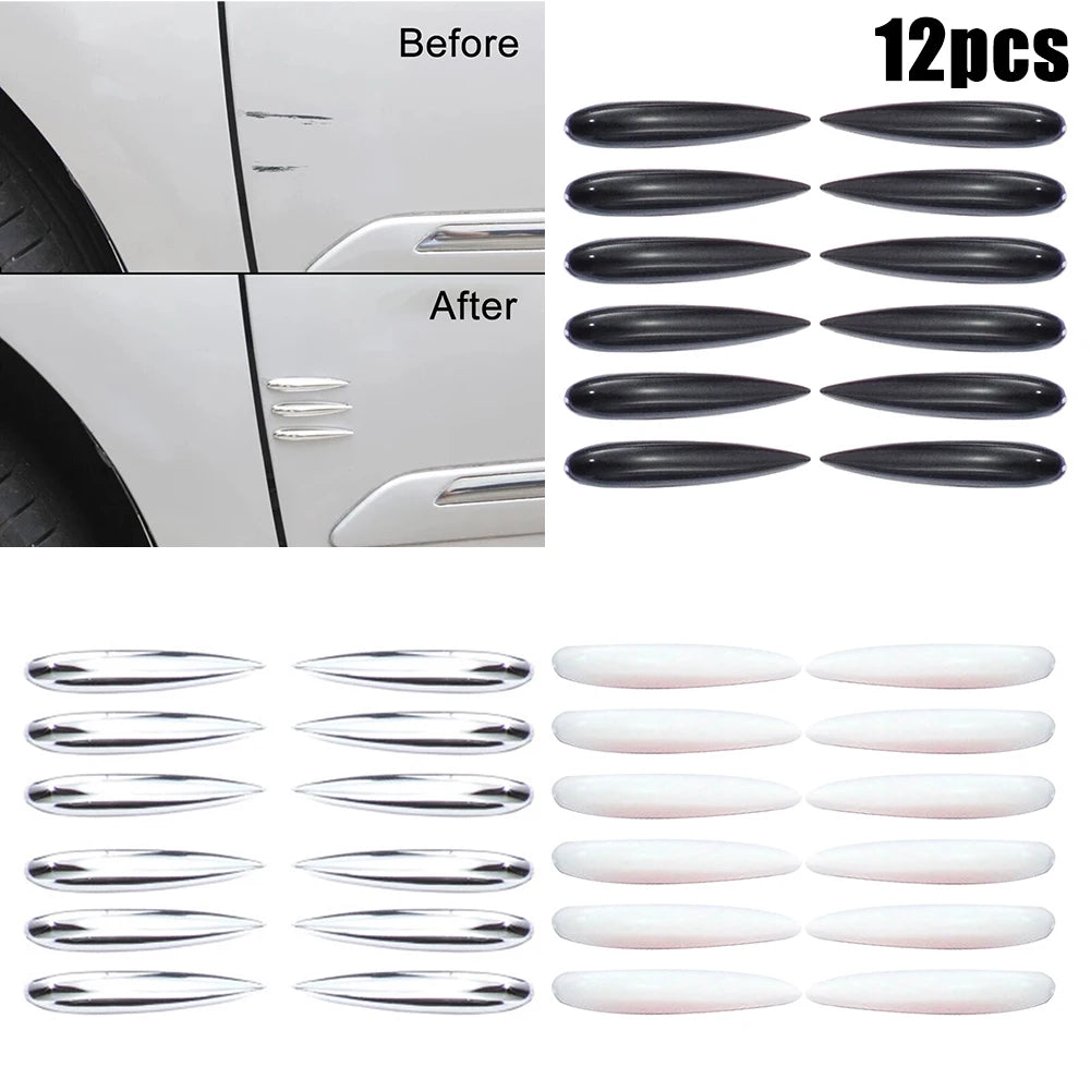 12pcs Car Protector Anti-scratch Door Edge Guard Trim-Strip 