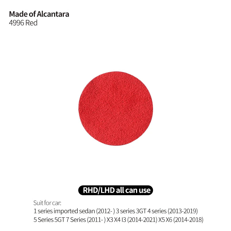Top Suede For BMW 1er F20 F21 F40 3er F30 F31 F35 3GT Car Multimedia Button Trim Sticker Anti Scratch Auto Interior Accessories