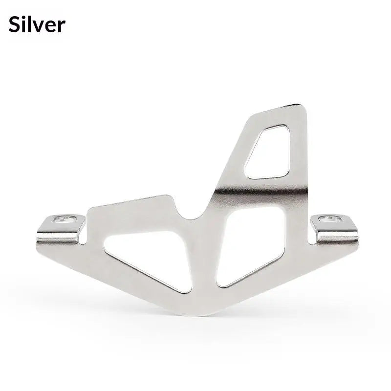 CNC Aluminum Alloy MTB Rear Caliper Guard Plate Rear Brake Pump Protective Cover Easy to Install Bicycle Accessory