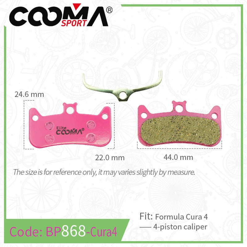 Ceramic Bicycle Brake Pads for SRAM Avid Shimano Magura Hayes Formula Hope MTB Road Bike 4 Pairs Elite