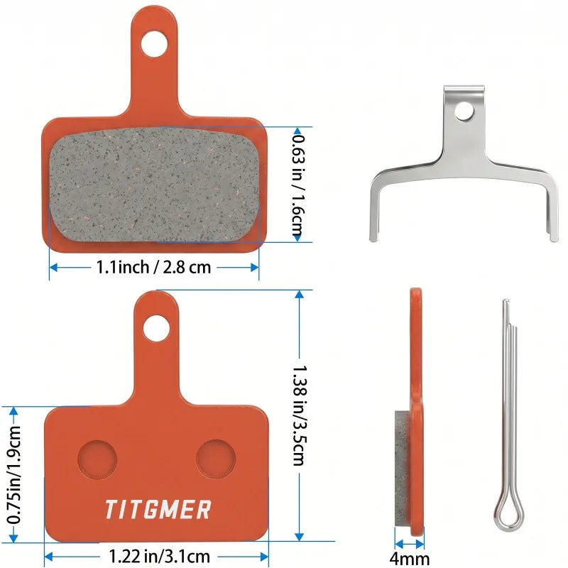 Resin Disc Brake Pads for Shimano B01s B05s MT200 M315 Mt410