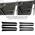 Carbon Fiber Window Door Panel Trim Cover For Audi A4 B8 A5 