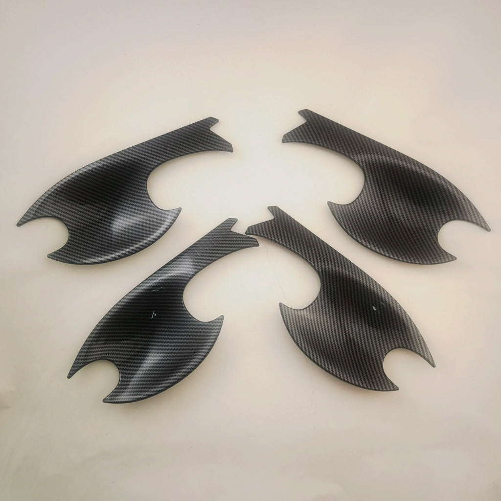 High Quality Carbon fiber Car Chrome Accessories Door Handle