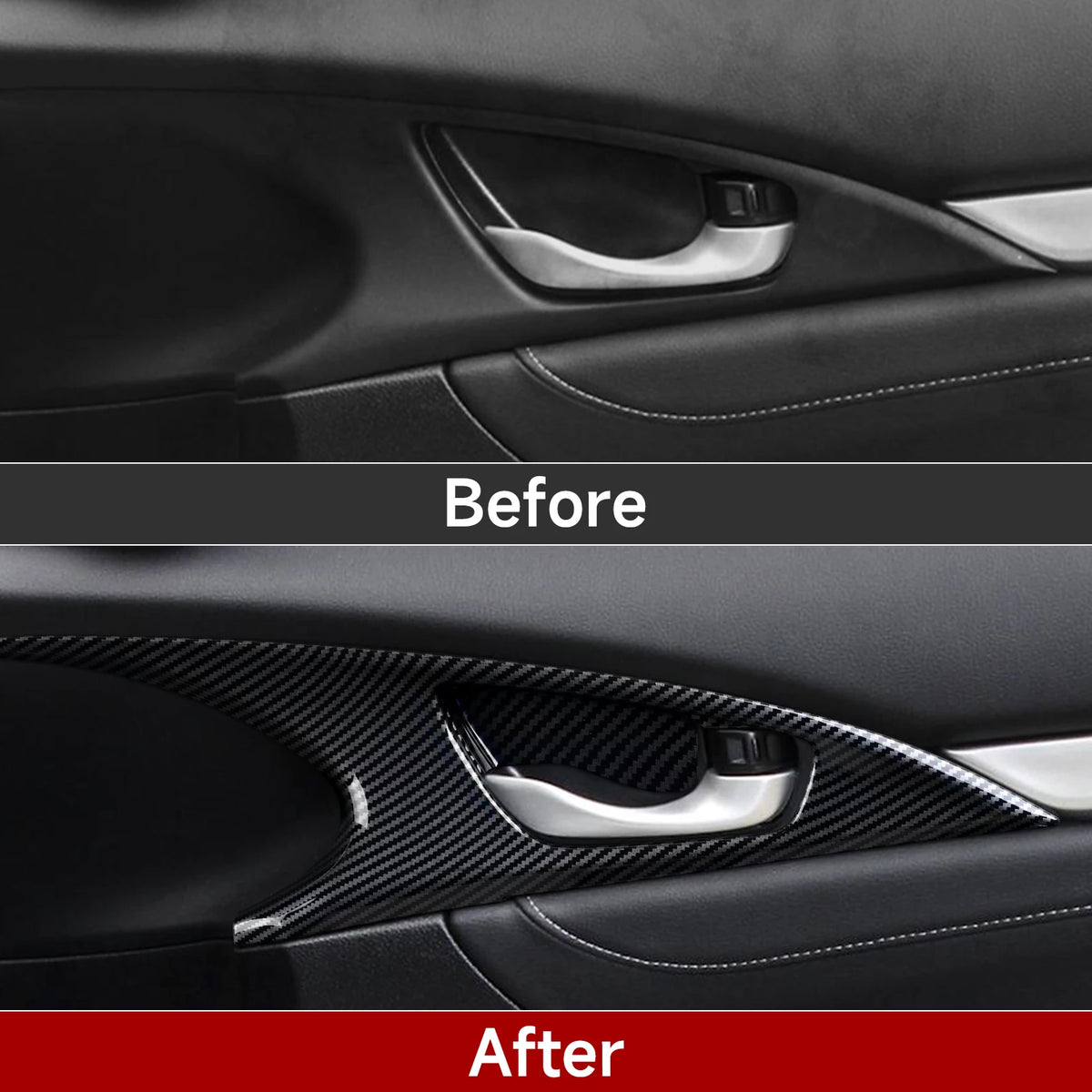 For Honda Civic 10th Gen (2016-2021) Trim Accessories Car In