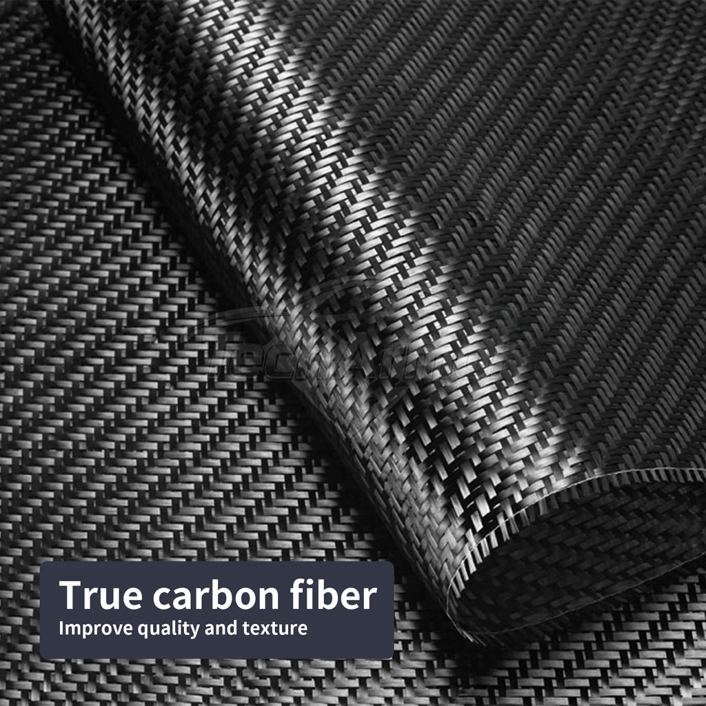 Car Center Console Gear Panel Carbon Fiber Sticker Protector