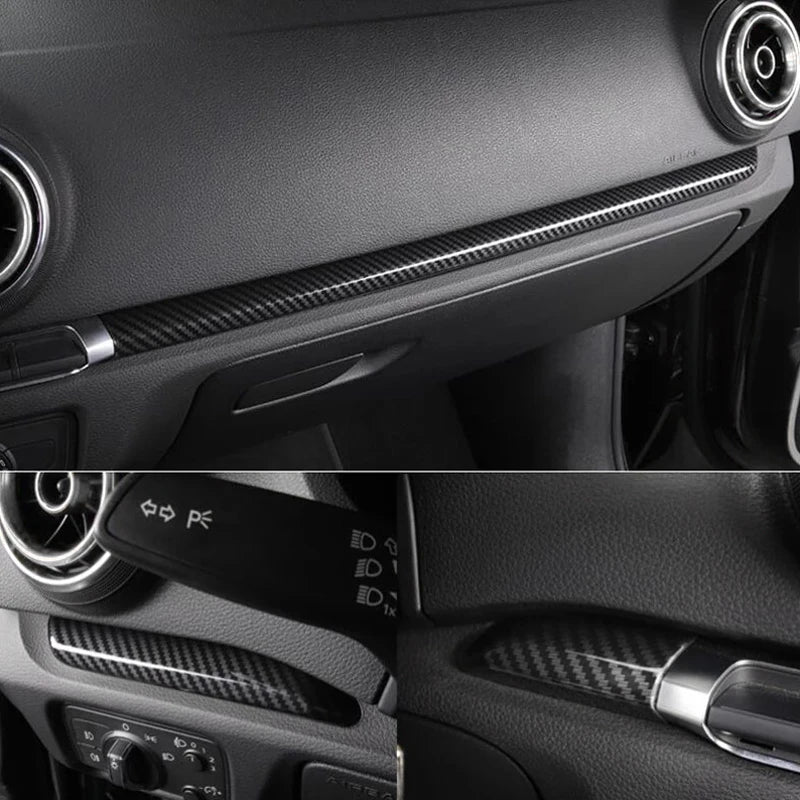 Car Interior Moldings Center Console Dashboard Trim Strips D
