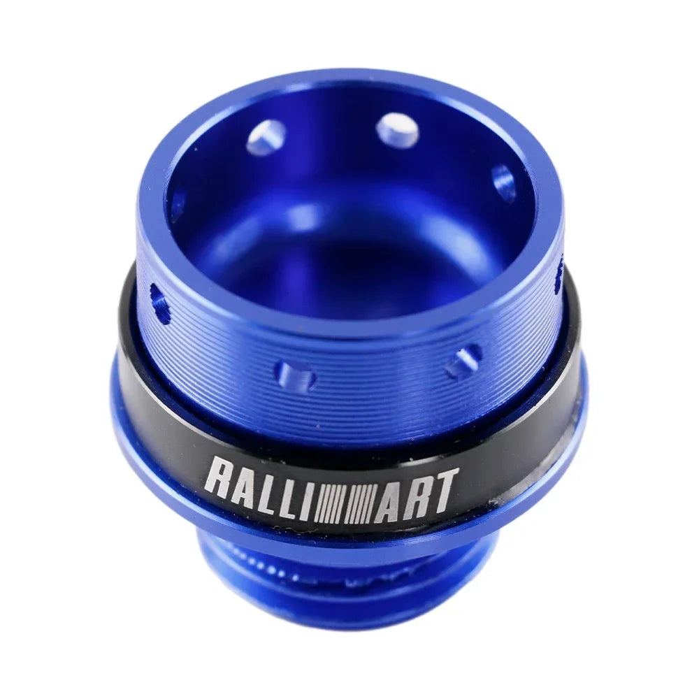 Ralli art Aluminum Engine Oil Tank Cover Cap For Mitsubishi Lancer 2008-2015