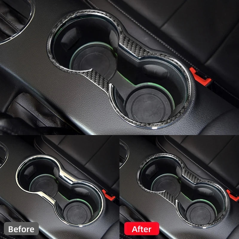 For Ford Mustang GT 2015-2021 Car Accessories Carbon Fiber I