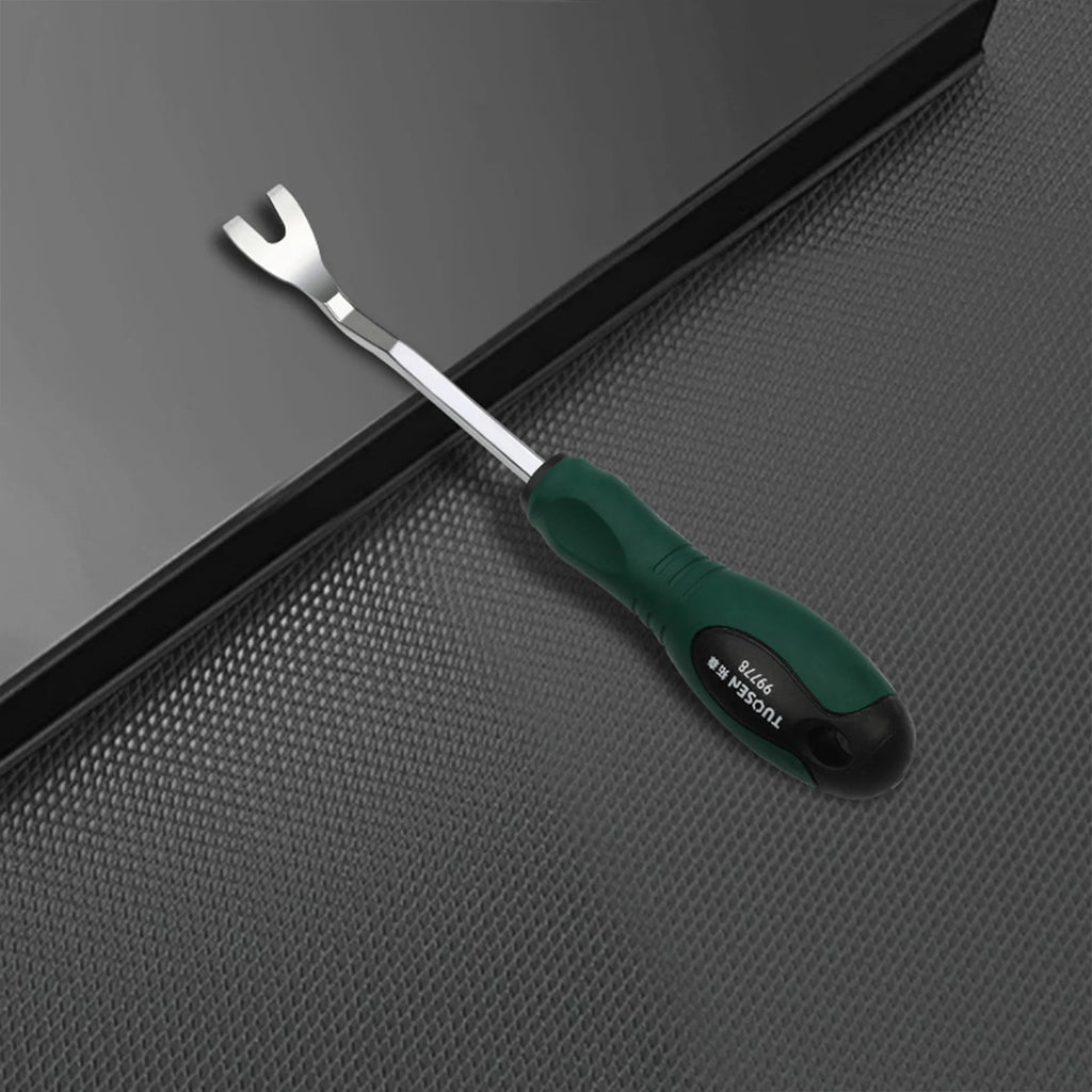 Auto Door Panel Clip Remover Tool Set Durable Steel Pry Bar 
