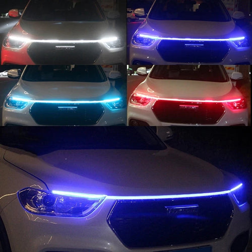150cm LED Daytime Running Light Scan Starting Car Hood Decor