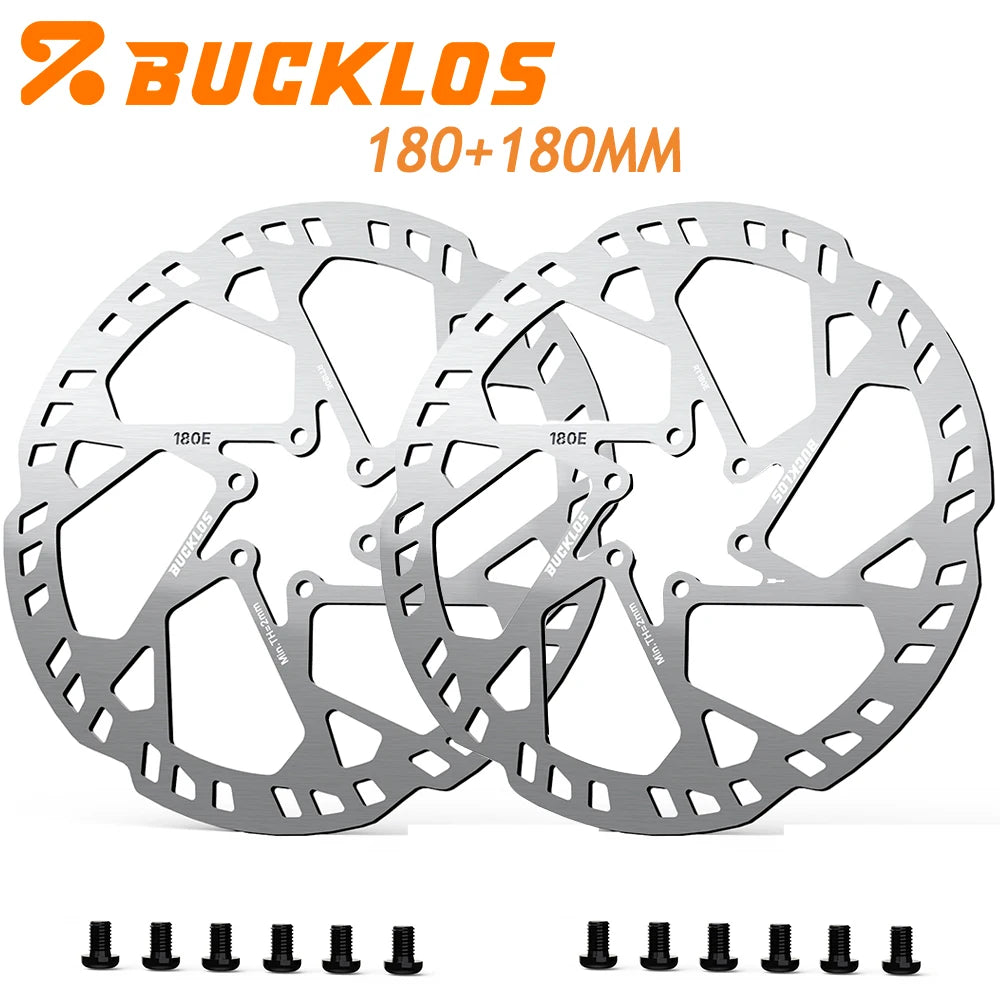 BUCKLOS 2.3MM E-Bike Brake Disc 220MM Electric Bicycle Rotor 140/160/180/203MM Dirt Bike Disc Brake Rotor For Surron Segway Tala