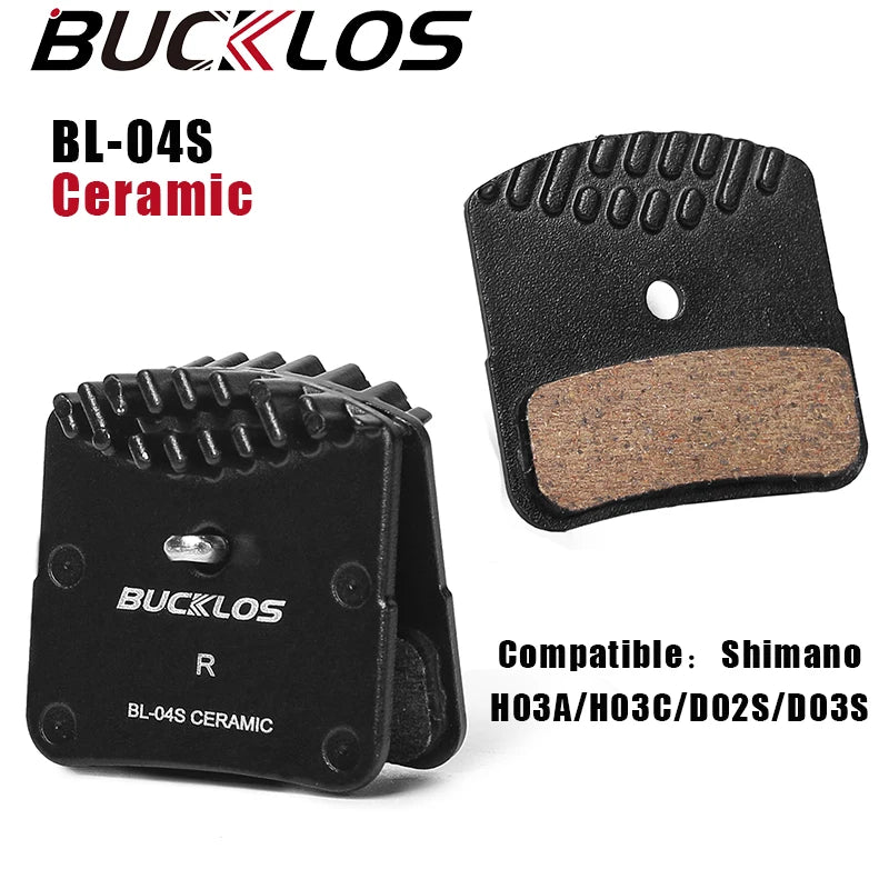 BUCKLOS Bicycle Brake Pads Durable Ceramic Road Mountain Bik