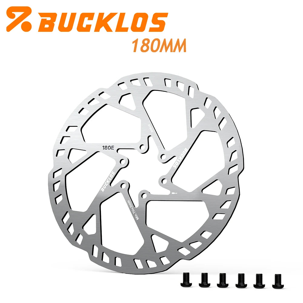BUCKLOS 2.3MM E-Bike Brake Disc 220MM Electric Bicycle Rotor 140/160/180/203MM Dirt Bike Disc Brake Rotor For Surron Segway Tala