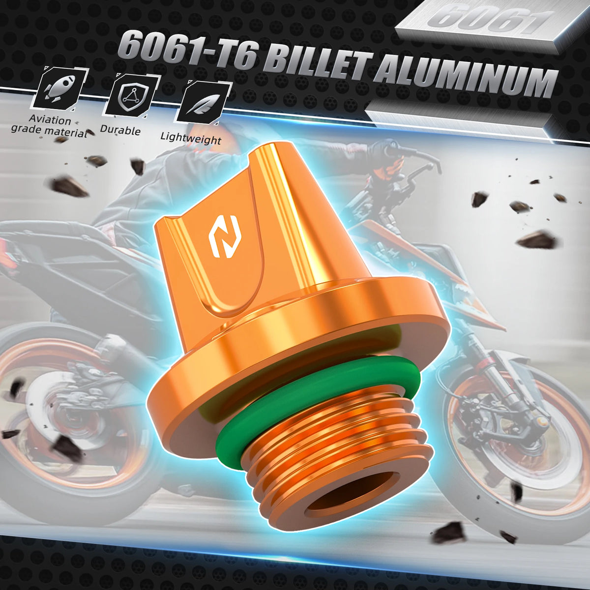 For KTM 250 390 Duke Adventure Engine Oil Filler Plug Cap 39