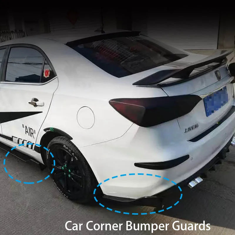 35cm 48cm Universal Fit Car Spoiler Lateral Bumper Rear Side