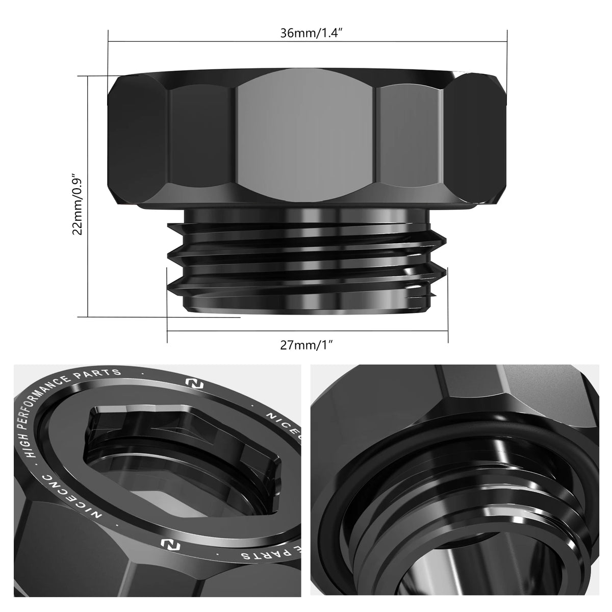 For Yamaha Tenere 700 2019-2024 World Raid Engine Oil Filler