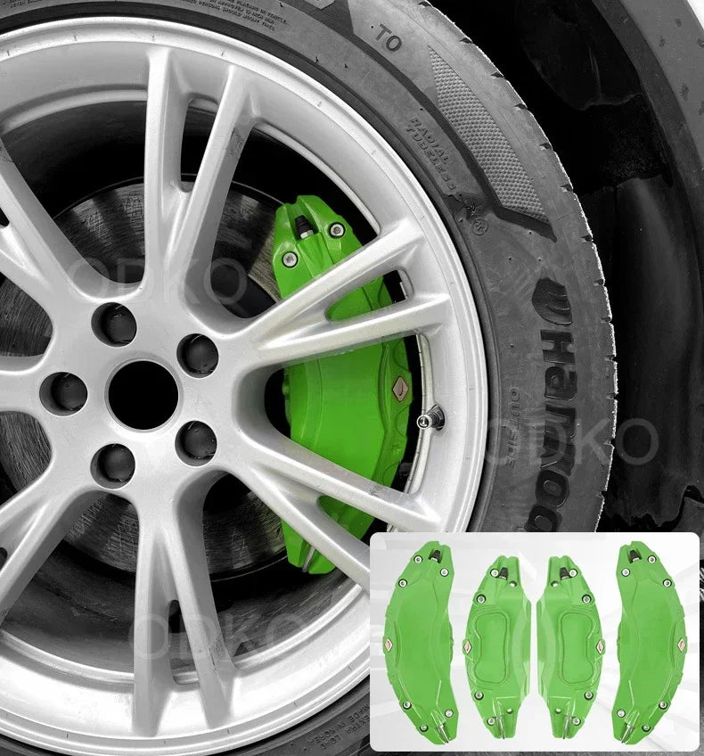 For Tesla Model YL 2025 Brake Caliper Covers Set of 4 Caliper Covers 18 19 Inch Wheel Hub Aluminium Alloy Accessories
