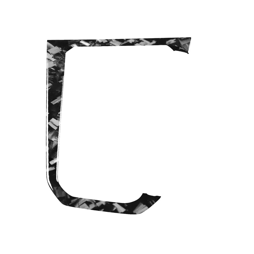 For VolkSwagen VW POLO 2019-2025 Carbon Fiber Window Lifting Gear Shift Console CD AC Trim Car Interior Accessories Sticker