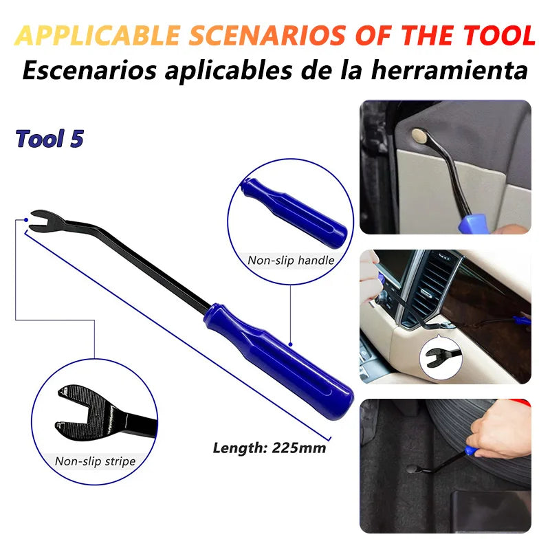 Car Hand Tool Set Car Disassembly Tool Kit Stereo Repair DVD