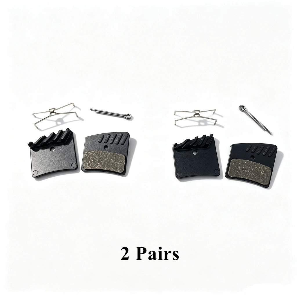 1Pair/2Pairs Ceramic Cooling Fins Disc Brake Pads for IIIPRO E4 M4 Hope MONO M4 Hope Tech M4 - Heat-Dissipating Bicycle Parts