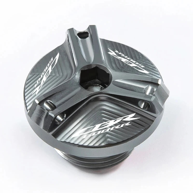 For HONDA CBR600RR CBR 600 RR 600RR 2007 2008-2023 Motorcycle Front Brake Fluid Tank Cap and Engine Oil Filling Port Accessories