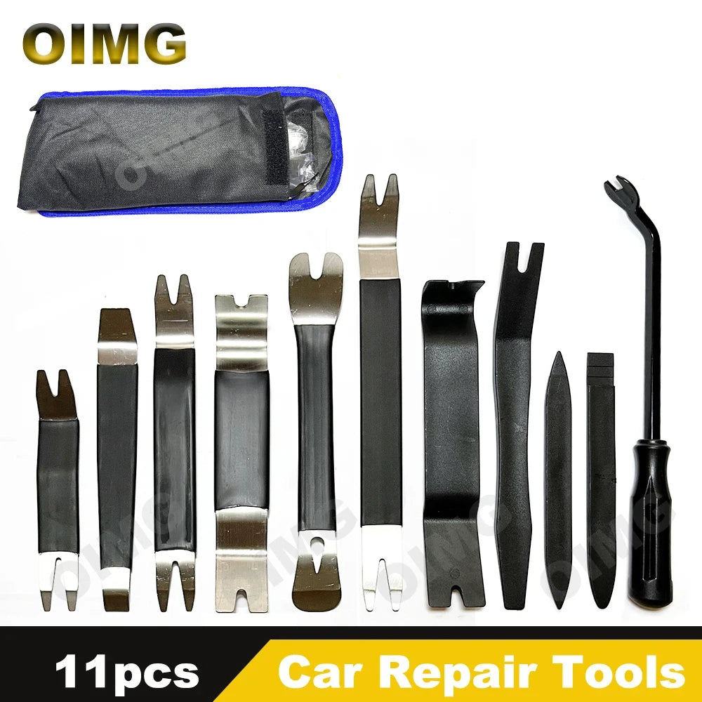 Metal Auto Door Clip Trim Remover Tools Kits Car Interior Da
