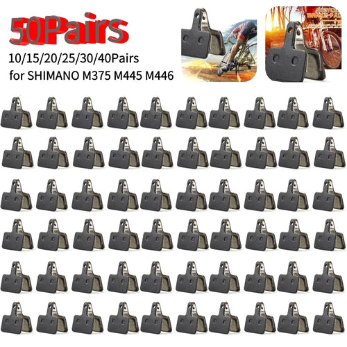 10/15/20/30/40/50 Pairs MTB Road Bicycle Disc Brake Pads for