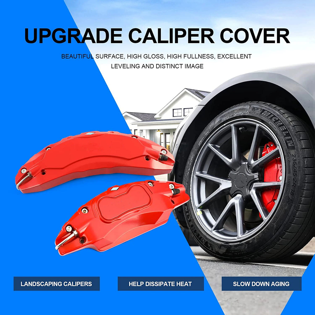 Brake Caliper Covers For Tesla Model 3 2017 2018 2019 2020 2
