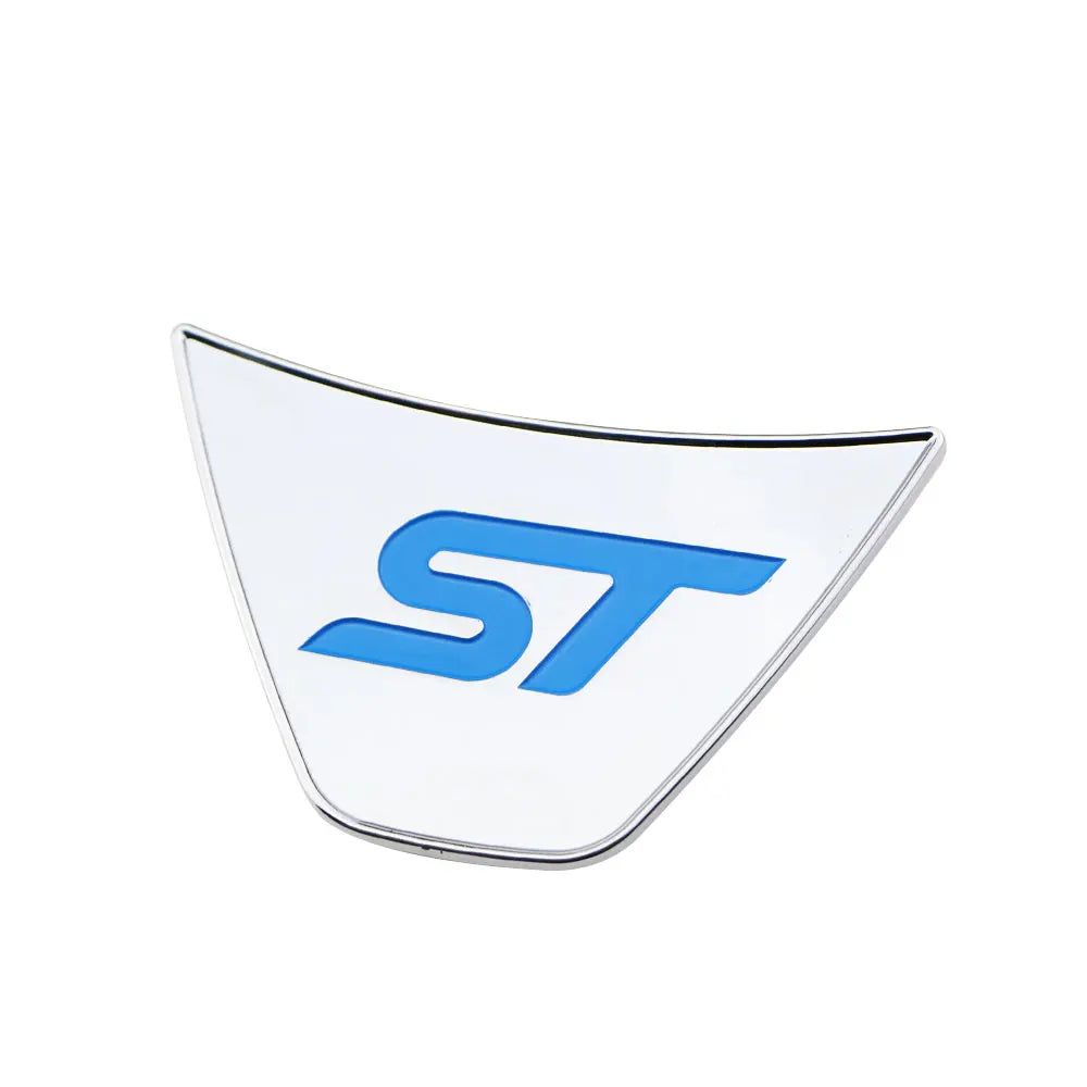 Car Refit Accessories for Ford New Fiesta MK7 2009-2017 Ecosport 2012-2017 Car Steering Wheel Covers Trim Sticker