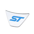 Car Refit Accessories for Ford New Fiesta MK7 2009-2017 Ecosport 2012-2017 Car Steering Wheel Covers Trim Sticker