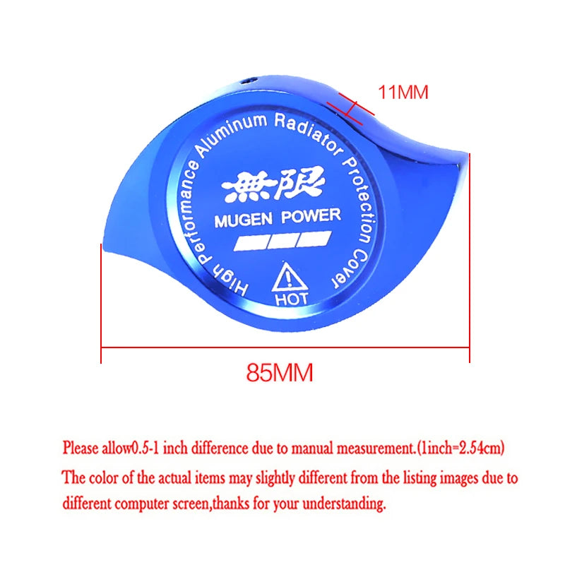 Power Radiator Cap Car Modified Tank Covers Fit For HONDA Ac