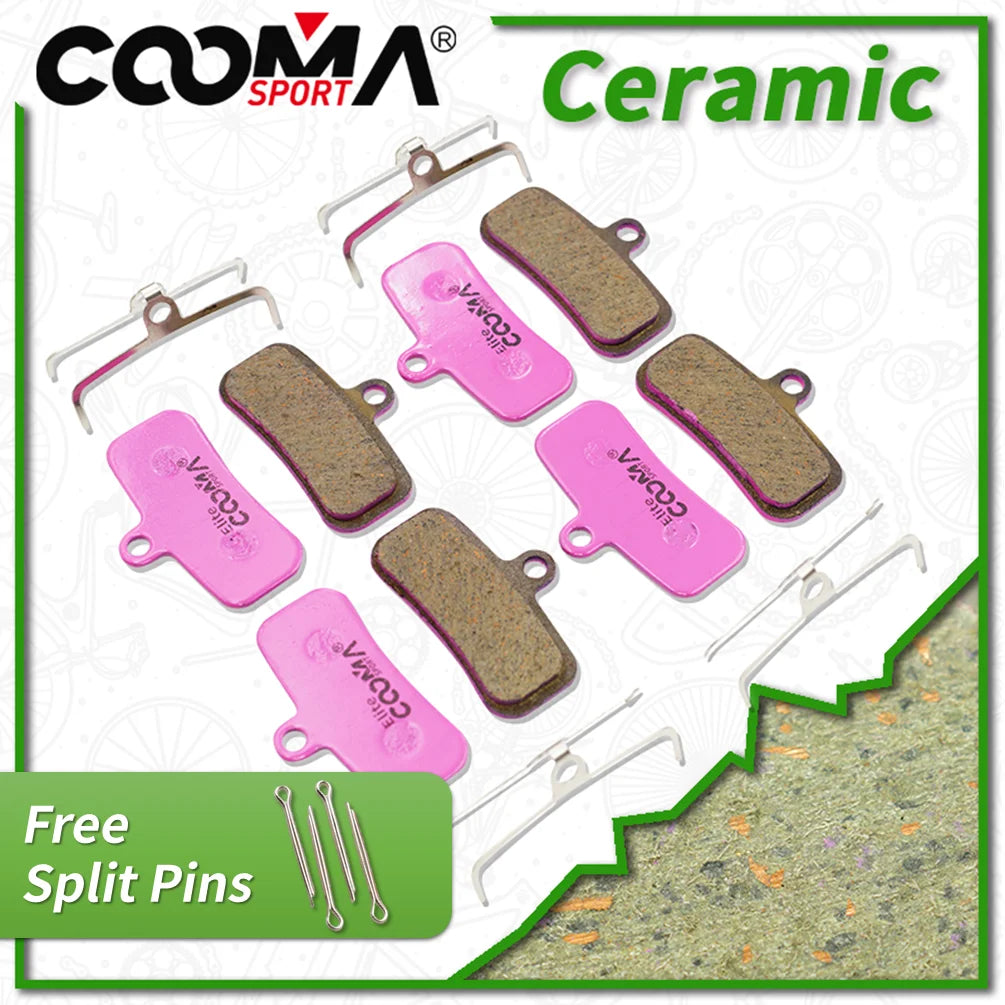 4 Pairs Ceramic Disc Brake Pads for Shimano M9120 M8120 M712