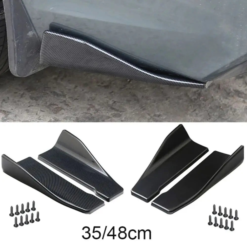35/48cm Universal Fit Car Spoiler Lateral Bumper Rear Side S