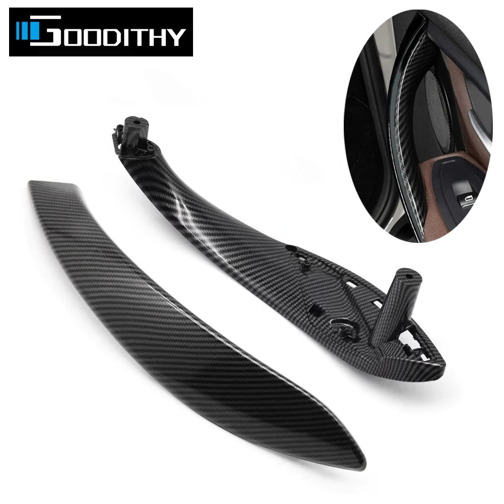 Carbon Fiber Interior Car Asseccories Door Pull Handle with 