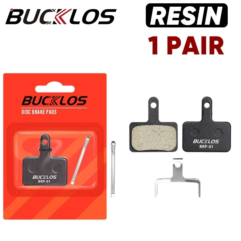 BUCKLOS Bicycle Hydraulic Disc Brake Pad Semi-Metal Ceramic MTB Bike Brake Pads for SHIMANO B01S MT200 SRAM AVID HAYES Magura
