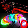1M/2M/3M/5M Car Interior Led Decorative Lamp EL Wiring Neon 